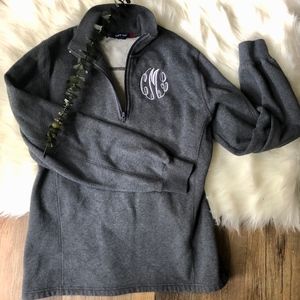 🔥Monogrammed Marley Lily Pullover
